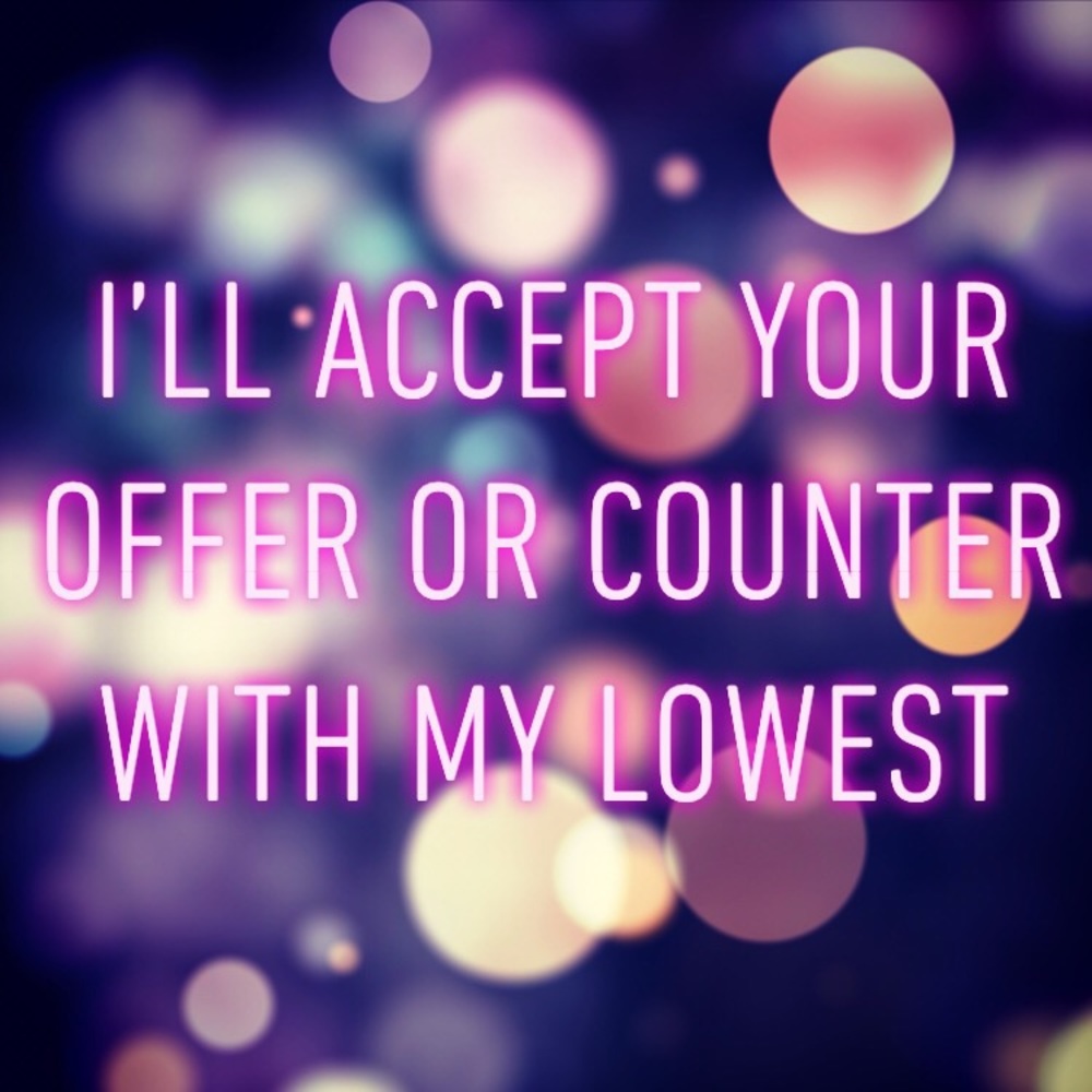 I love offers!